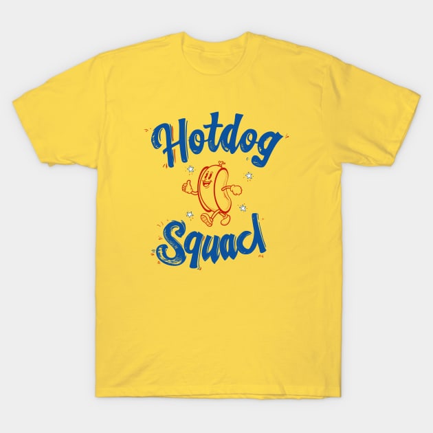 Funny Hotdog Squad 4th of July T-Shirt by Wintrly